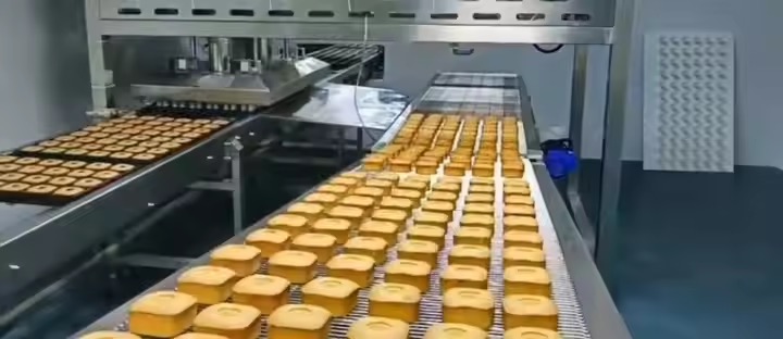 bakery equipment cake machine bread demoulding 烘焙设备 蛋糕机 面包脱模