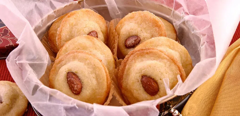 almonds flled cookie machine1 杏仁饼干机1